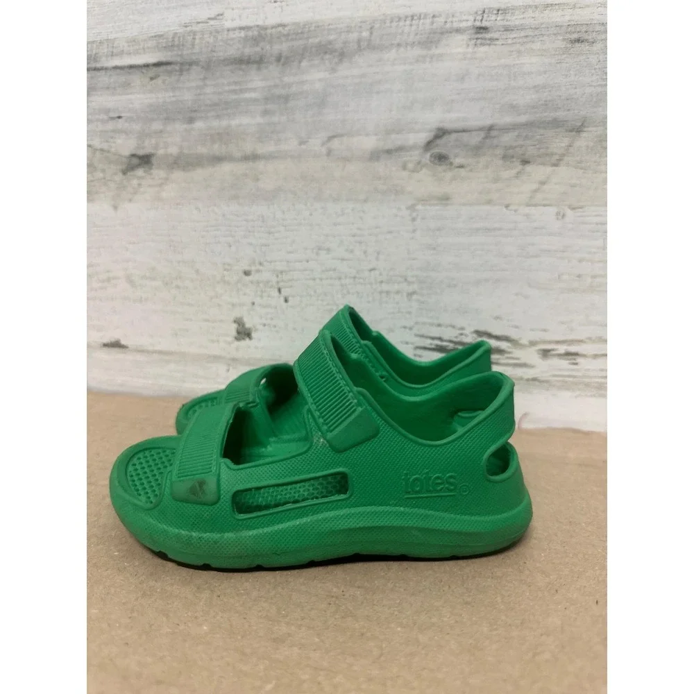 Totes Everywear Sandals‎ Toddler 9-10 Green Adjustable Strap